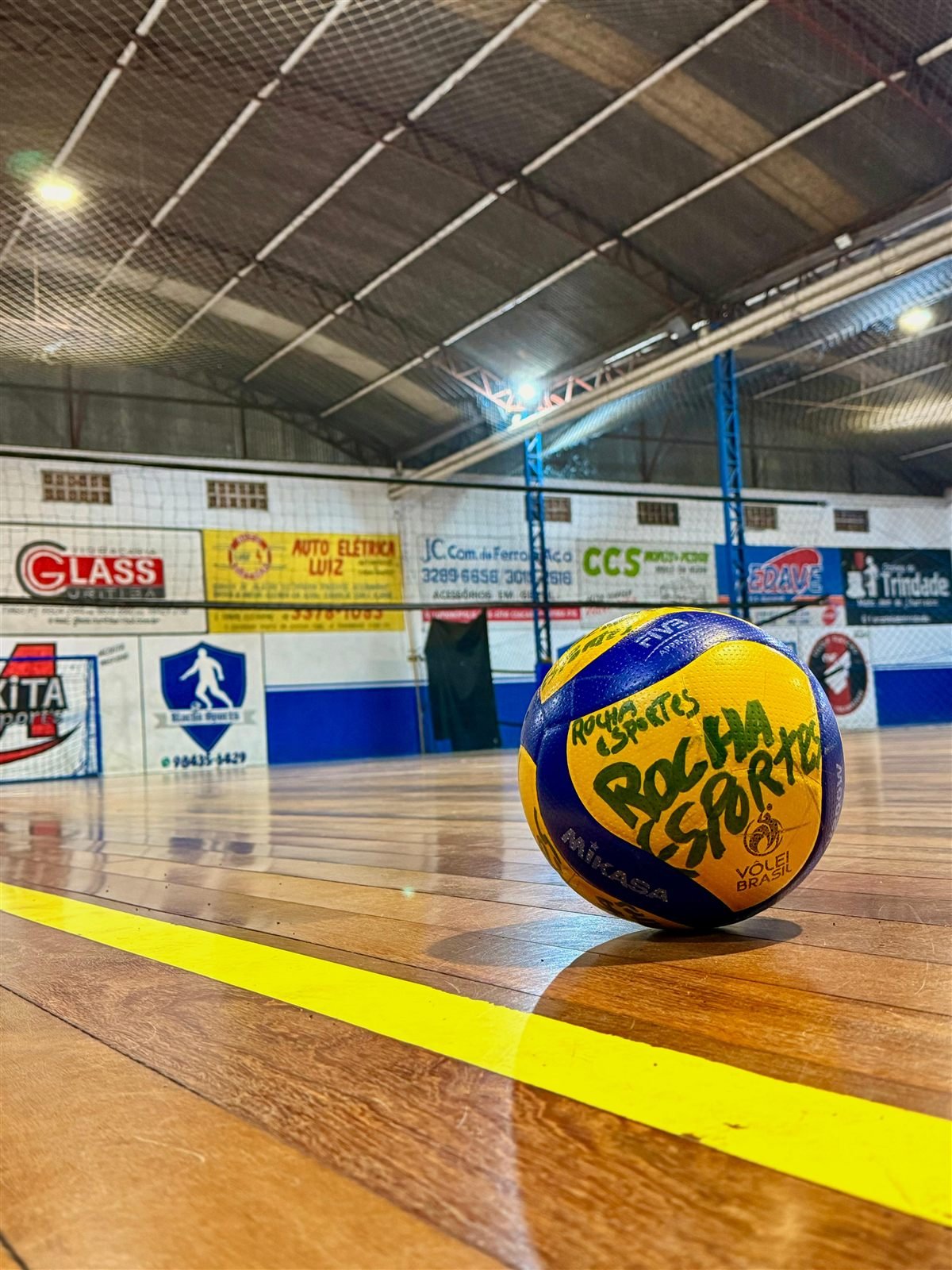 Quadra de Salão 1 da Rocha Sports